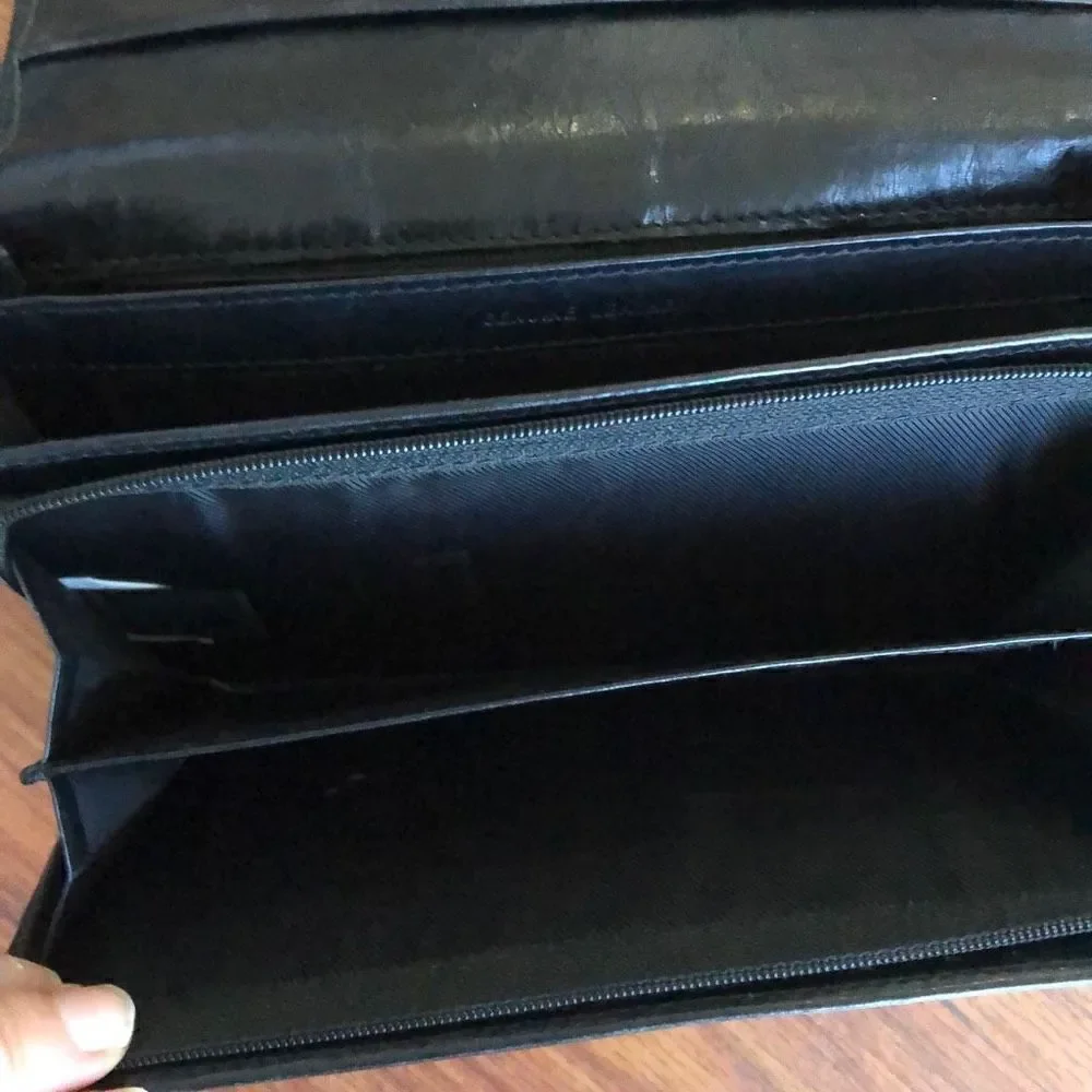 Just Cavalli Black, leather wallet vintage